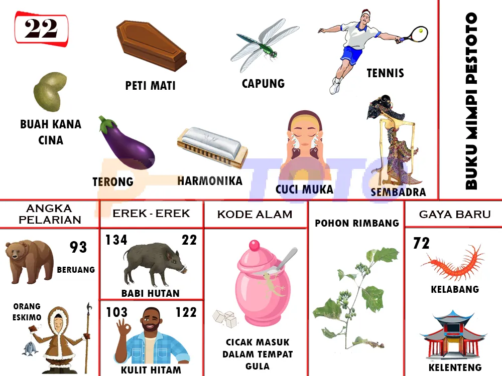 buku mimpi erek erek togel 22